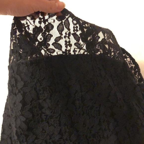 Frenchi Black Lace Dress Size Small - Picture 6 of 16